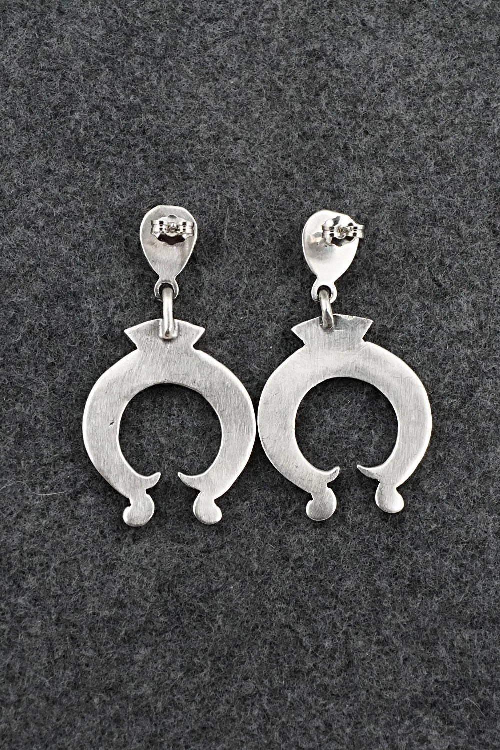 Turquoise & Sterling Silver Earrings - Verley Betone