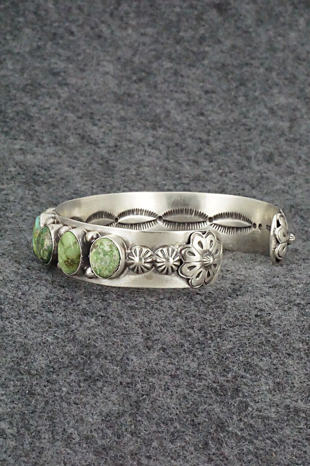 Turquoise & Sterling Silver Bracelet - Tom Lewis