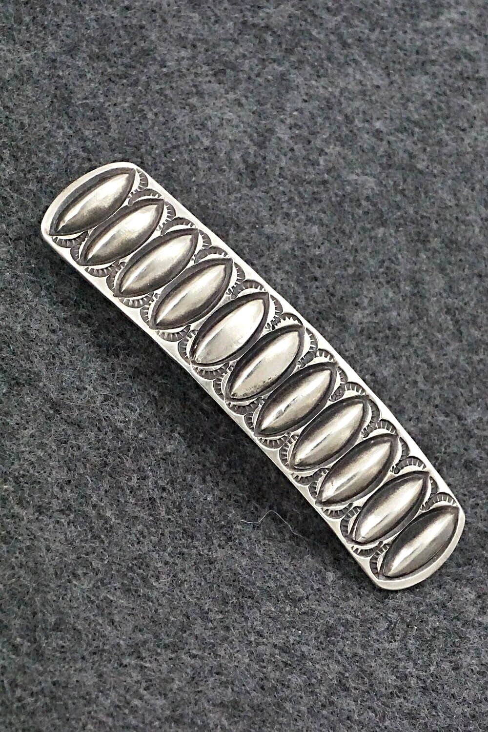Sterling Silver Hair Barrette - Calvin Martinez