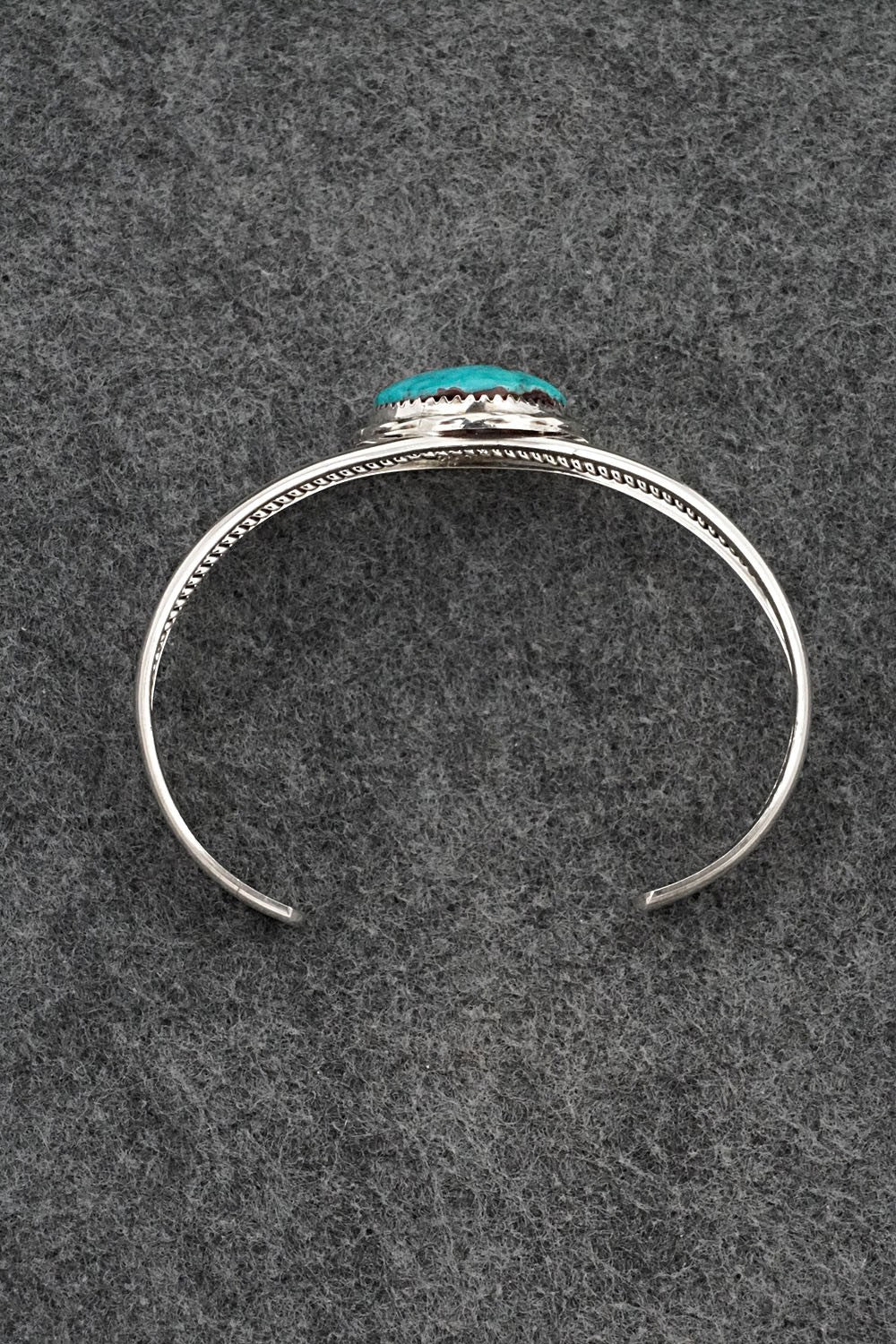 Turquoise & Sterling Silver Bracelet - Ernest Hawthorne