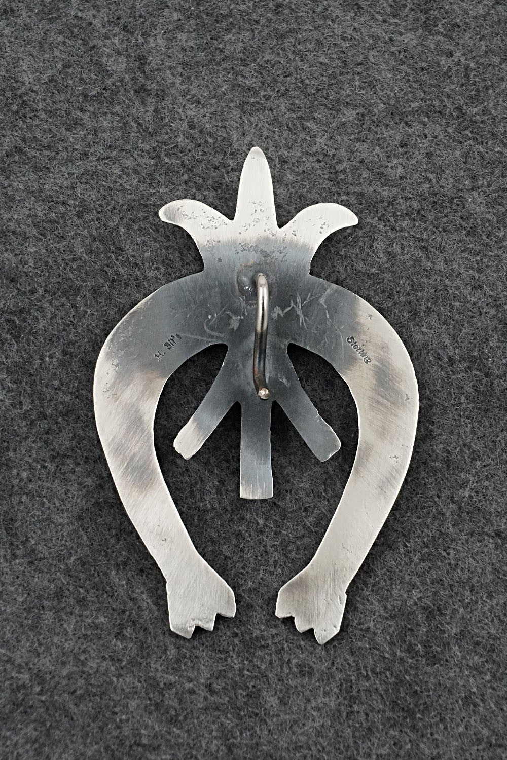 Sterling Silver Naja Pendant - Harrison Bitsue