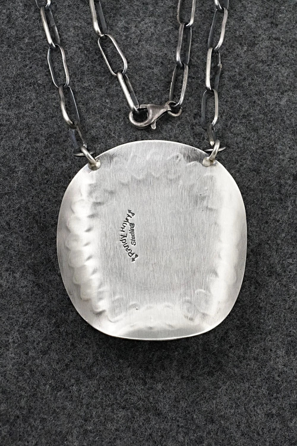 Turquoise & Sterling Silver Necklace - Randy Boyd