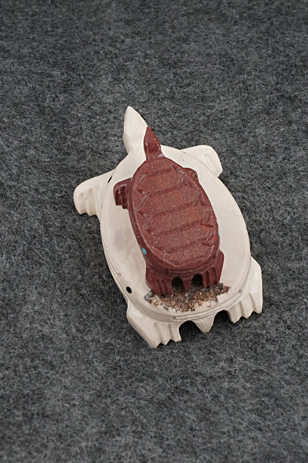 Turtle Zuni Fetish Carving - Jesus Espino