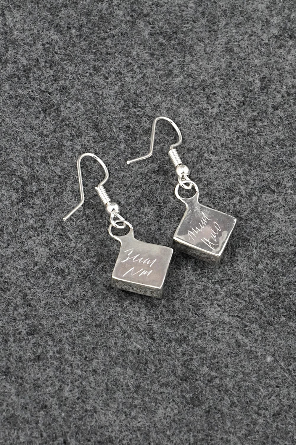 Turquoise and Sterling Silver Earrings - Michelle Haloo