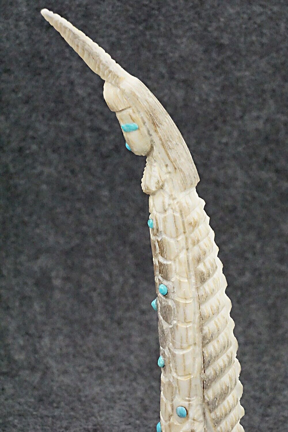 Corn Maiden Zuni Fetish Carving - Garrick Weeka
