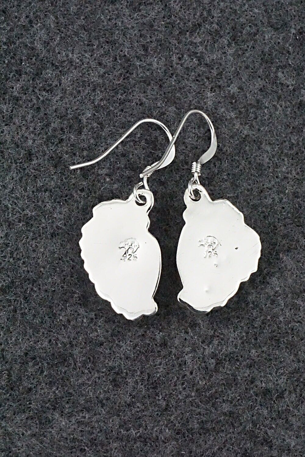 Turquoise and Sterling Silver Earrings - Andrew Vandever