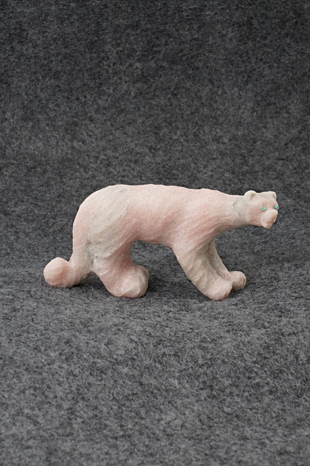 Mountain Lion Zuni Fetish Carving - Fenton Luna