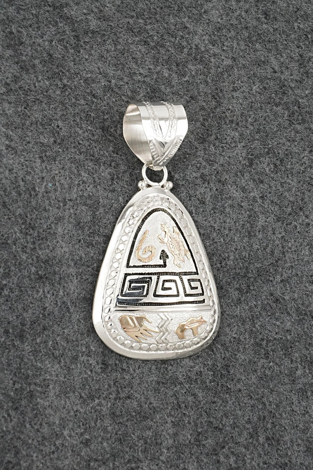 Sterling Silver & Gold Fill Pendant - Allison Manulito