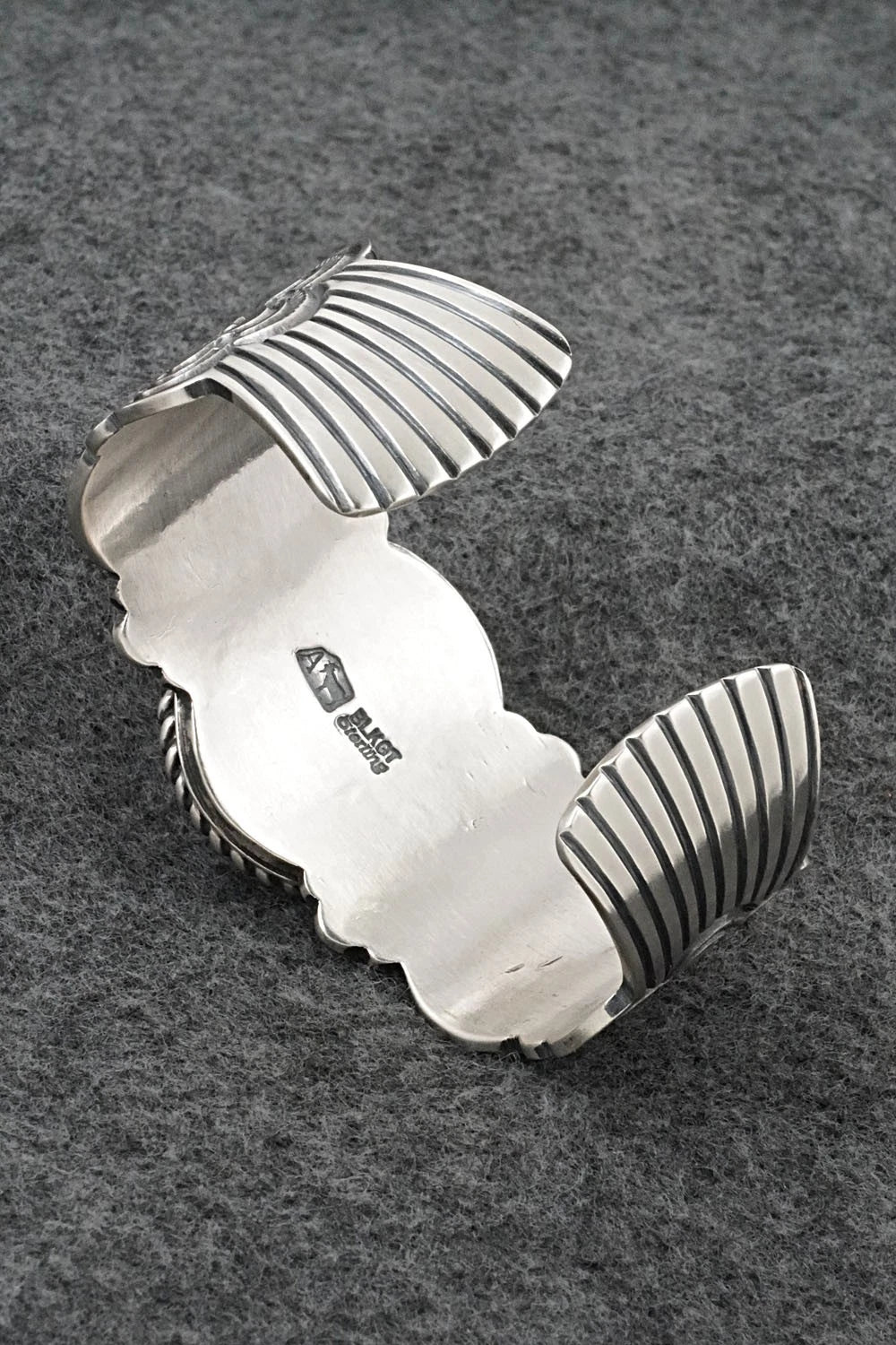 Turquoise & Sterling Silver Bracelet - Arnold Blackgoat