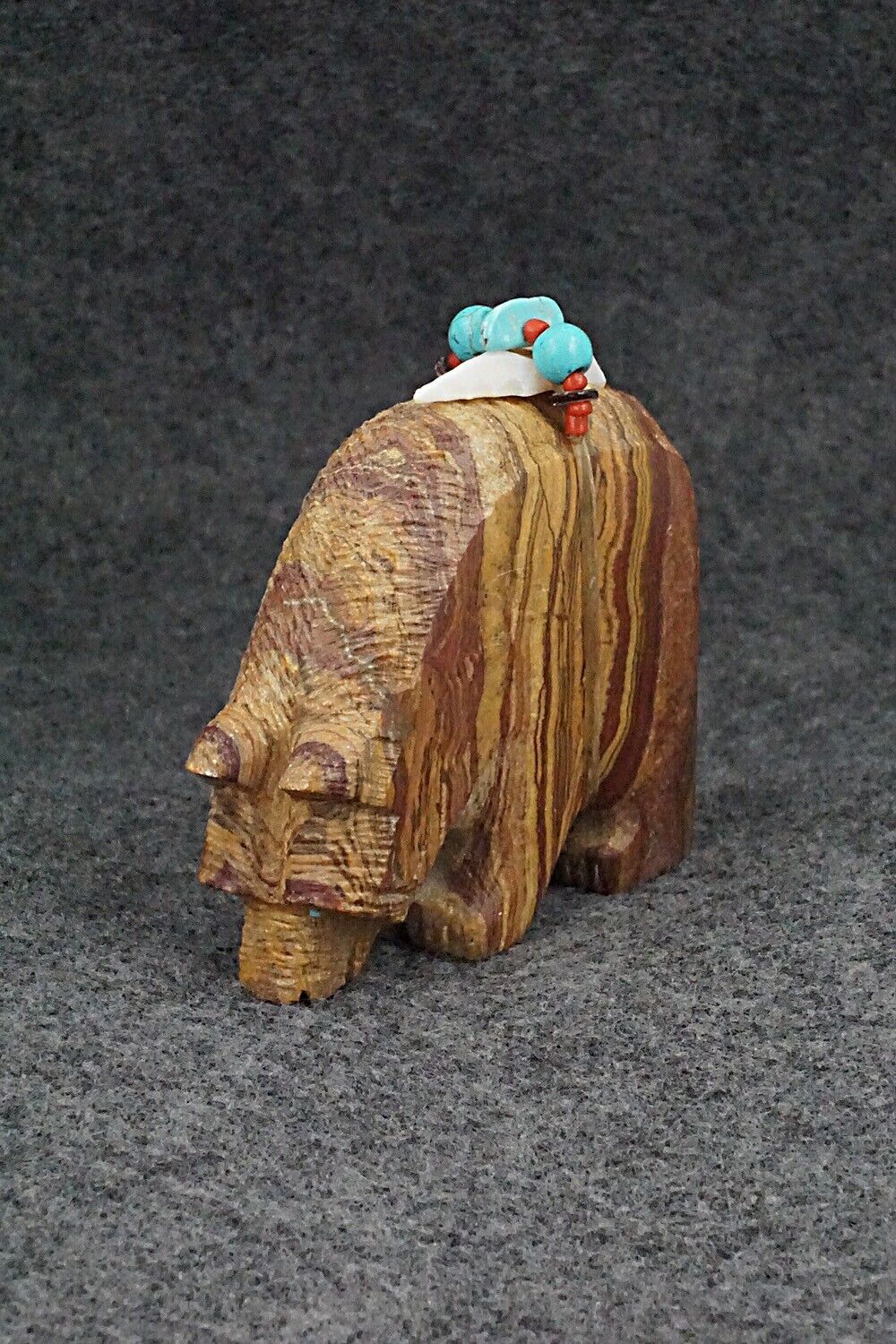 Bear Zuni Fetish Carving - Douglas Martza