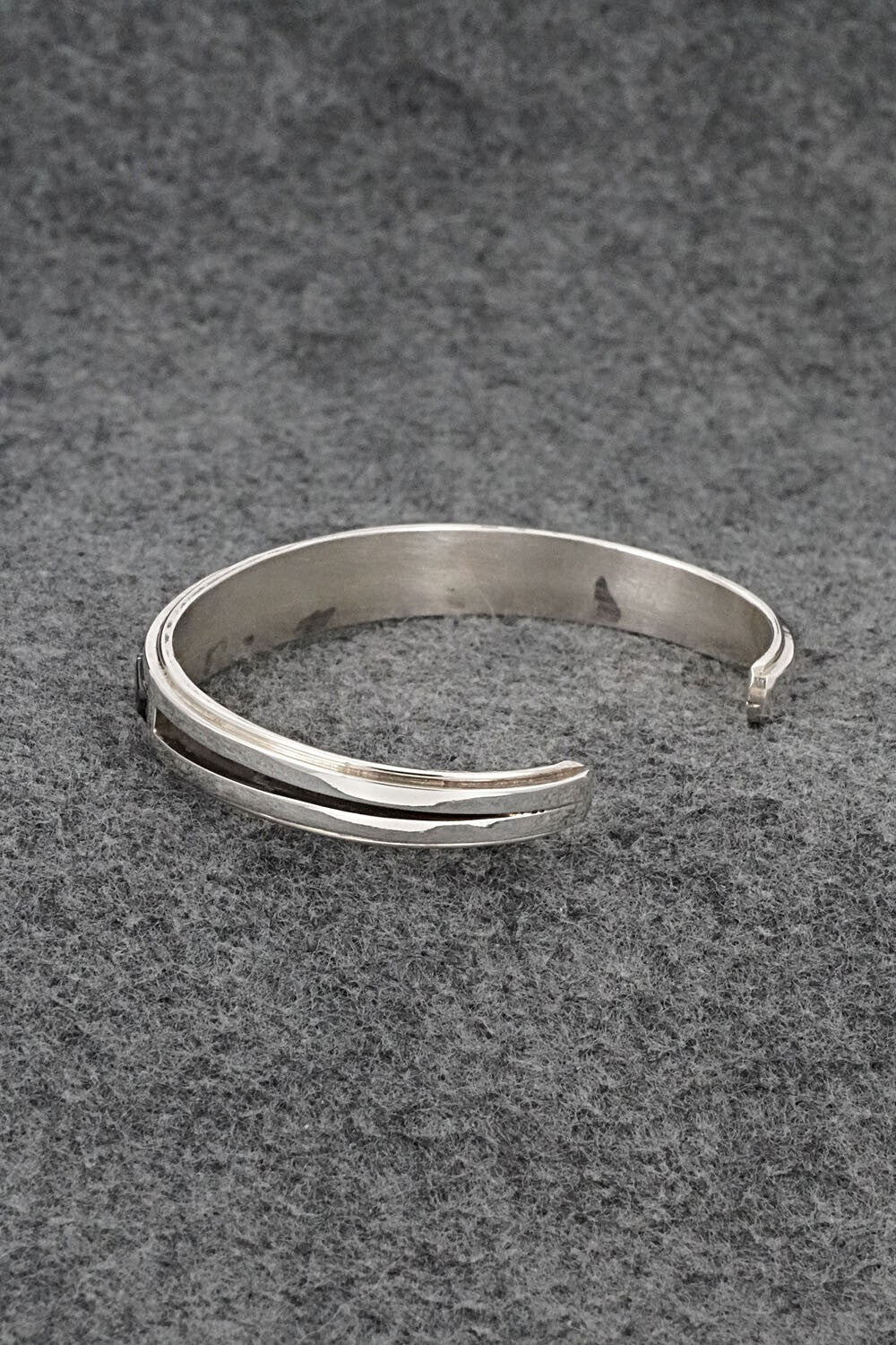 Onyx & Sterling Silver Bracelet - Wilbert Muskett Jr.