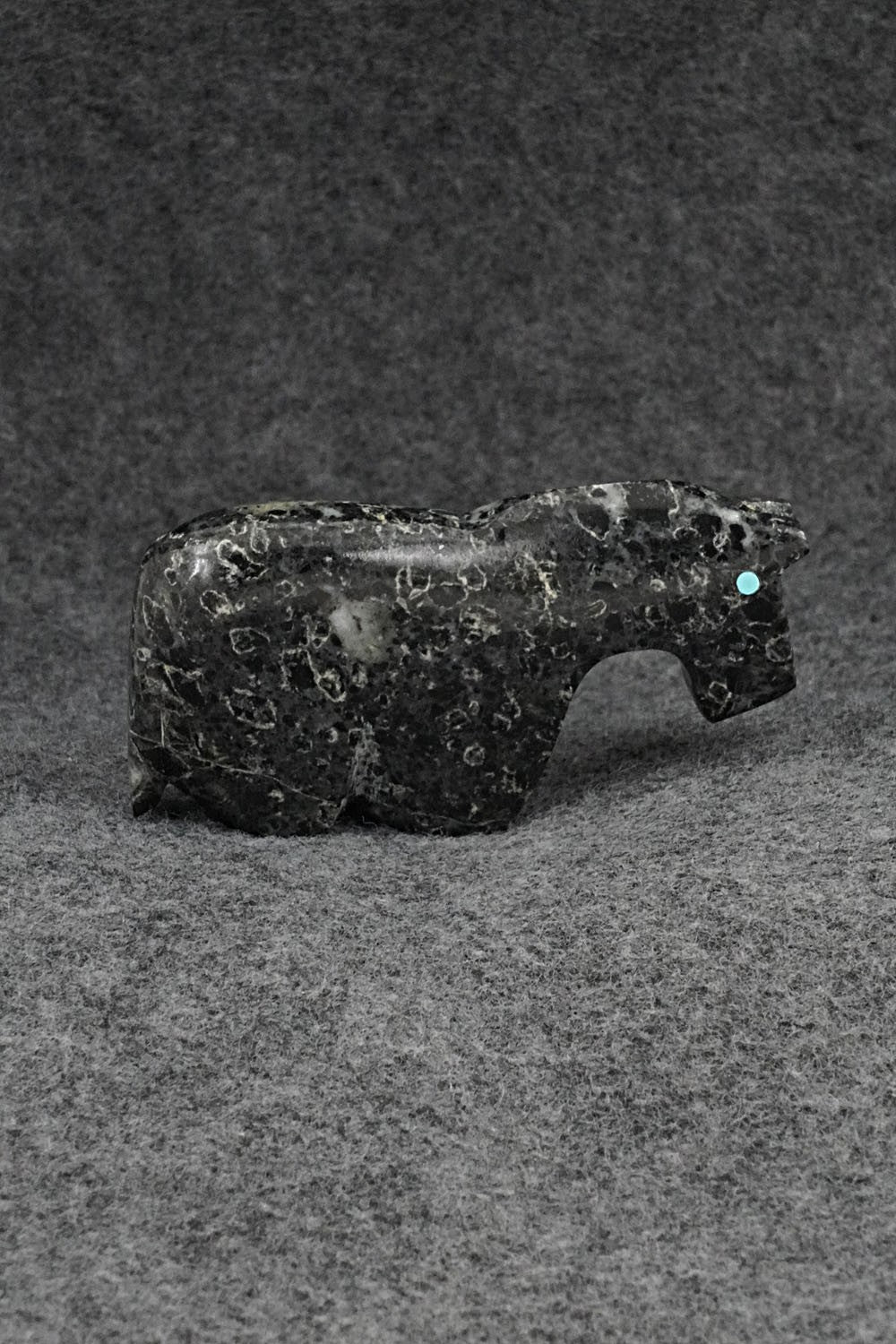 Horse Zuni Fetish Carving - Bernard Laiwakete