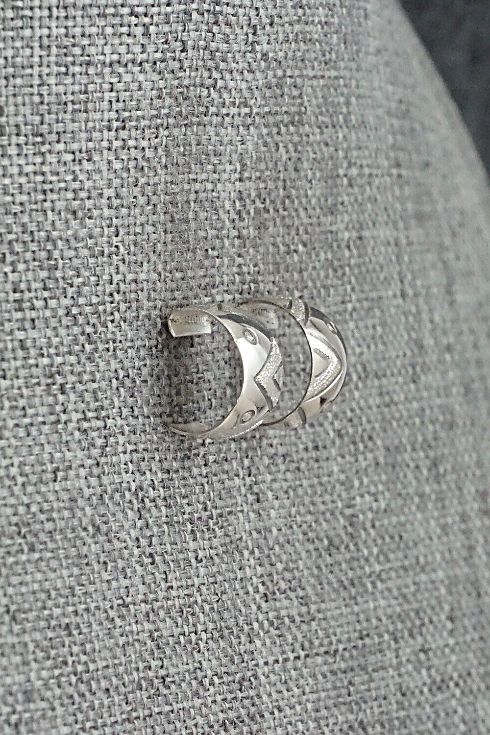 Sterling Silver Hoop Earrings - Nora Ashley
