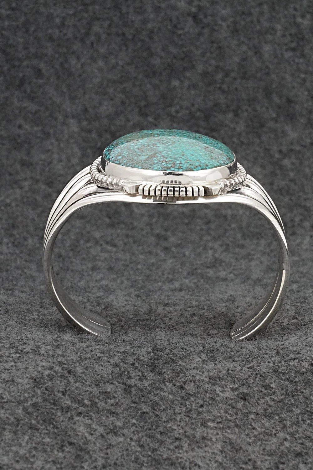 Turquoise & Sterling Silver Bracelet - Thomas Yazzie