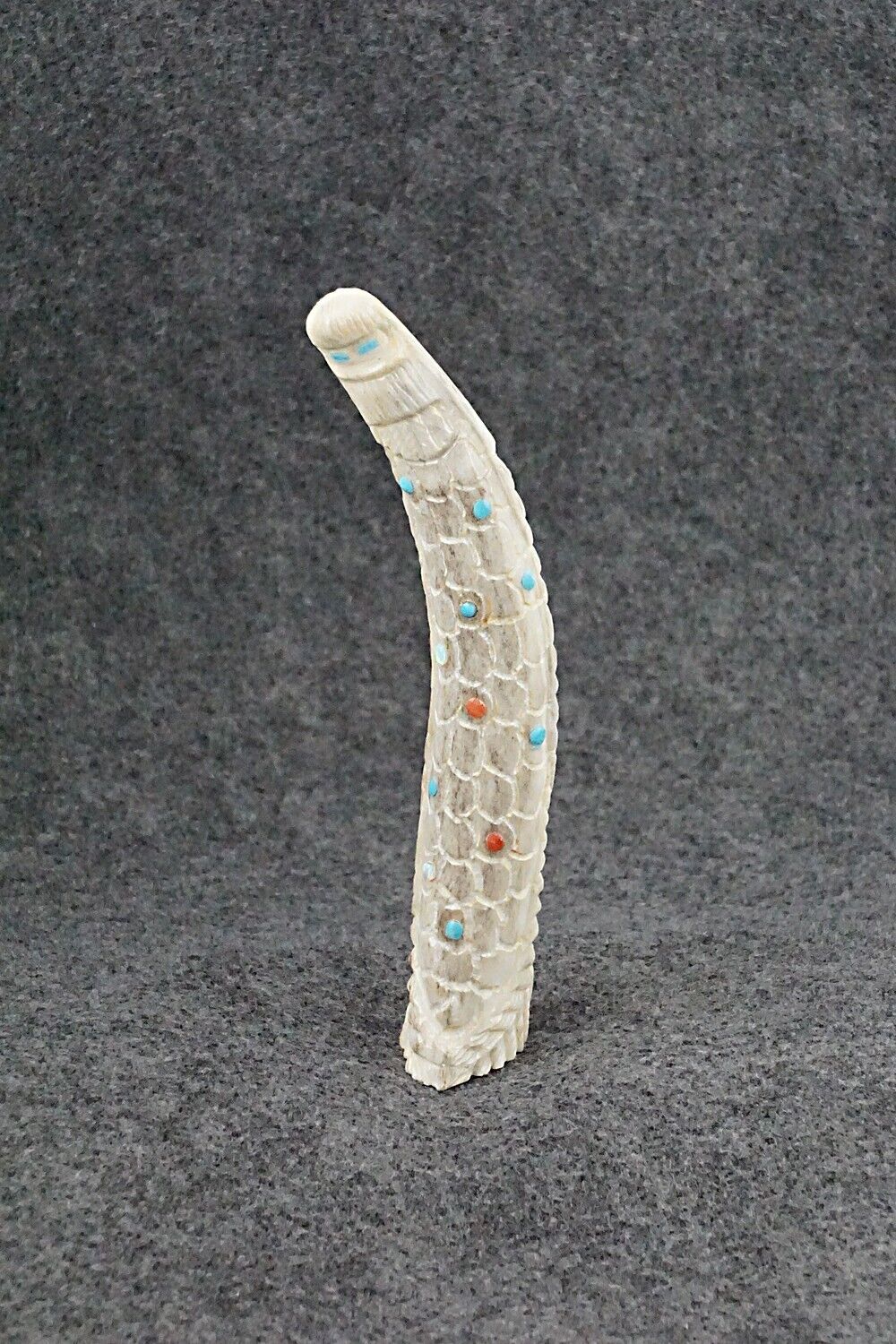 Corn Maiden Zuni Fetish Carving - Garrick Weeka