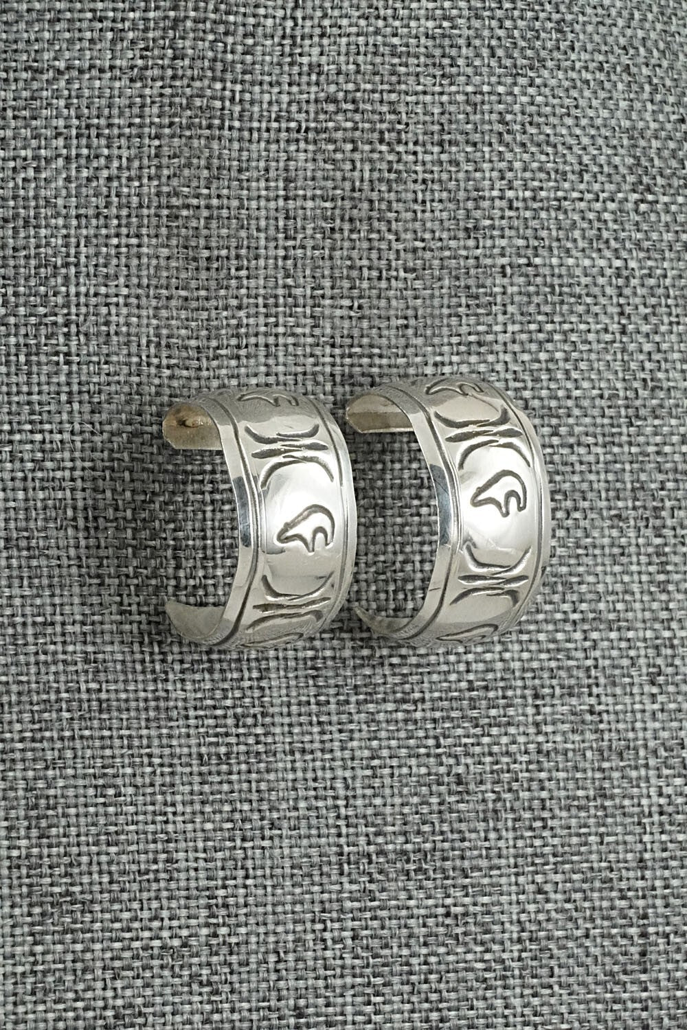 Sterling Silver Hoop Earrings - Nora Ashley
