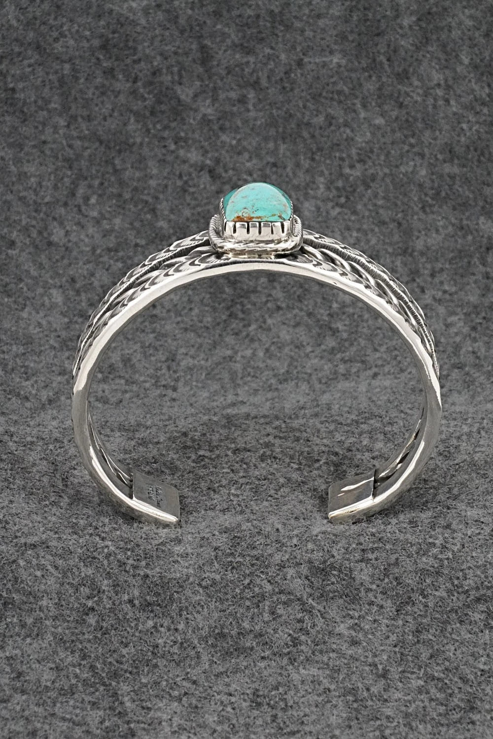 Turquoise & Sterling Silver Bracelet - Roland Dixson
