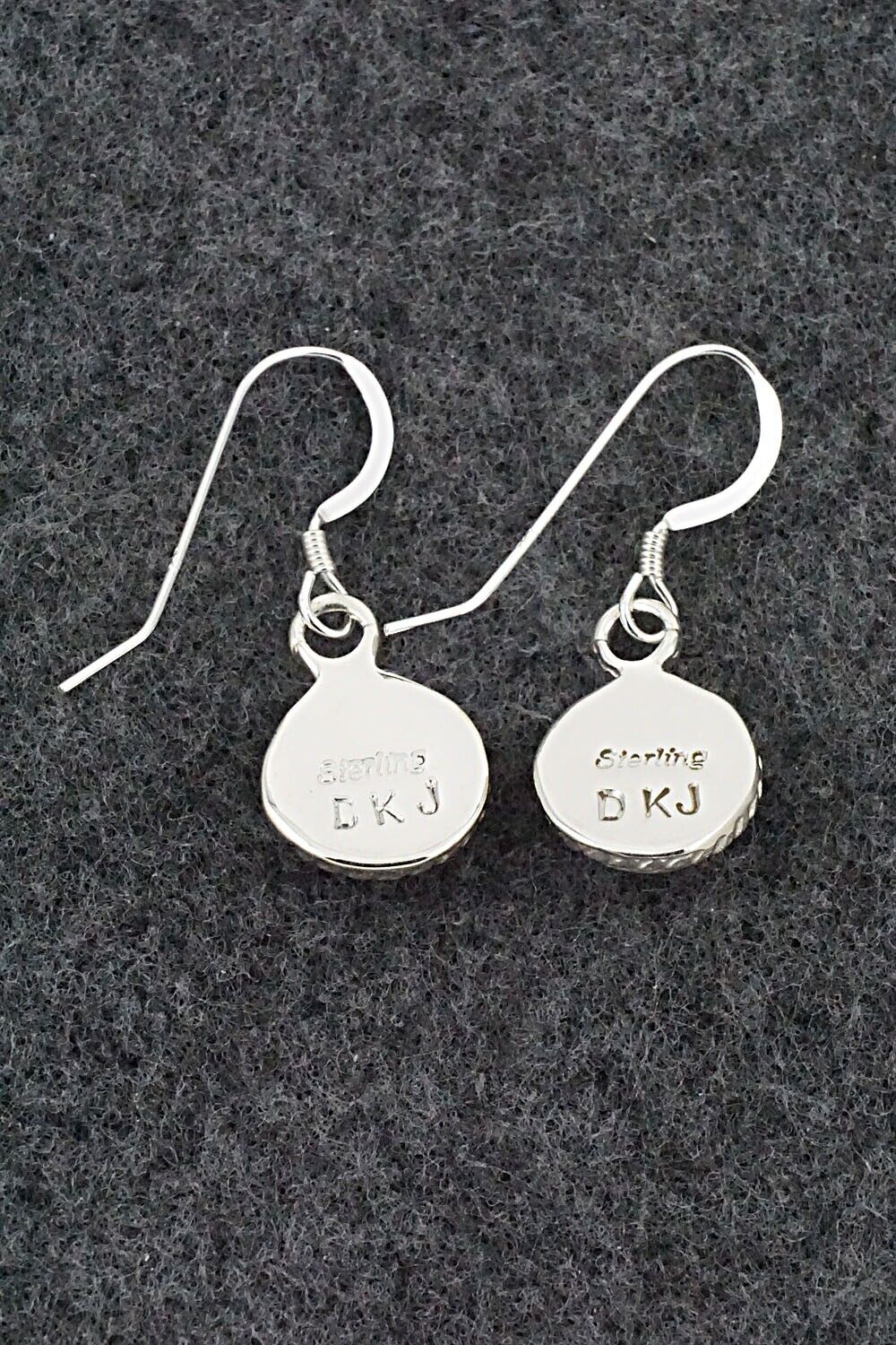 Multi-Stone & Sterling Silver Earrings - Delbert Kallestewa Jr.