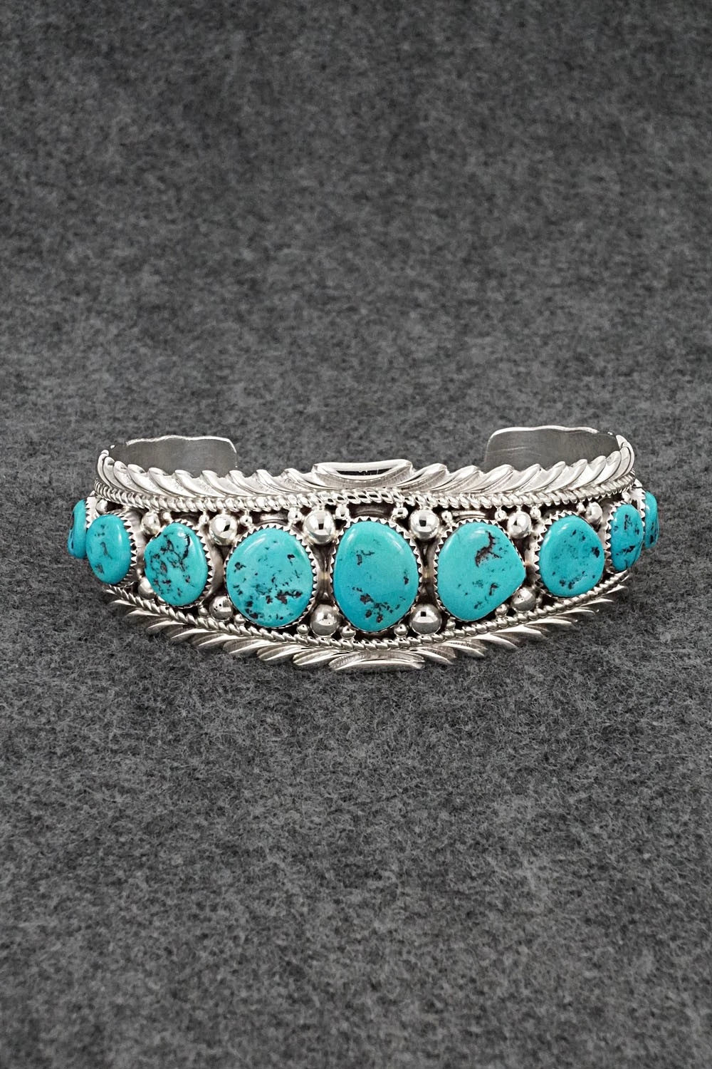 Turquoise & Sterling Silver Bracelet - Anthony Brown