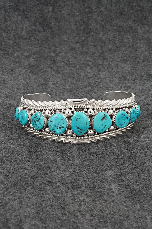 Turquoise & Sterling Silver Bracelet - Anthony Brown