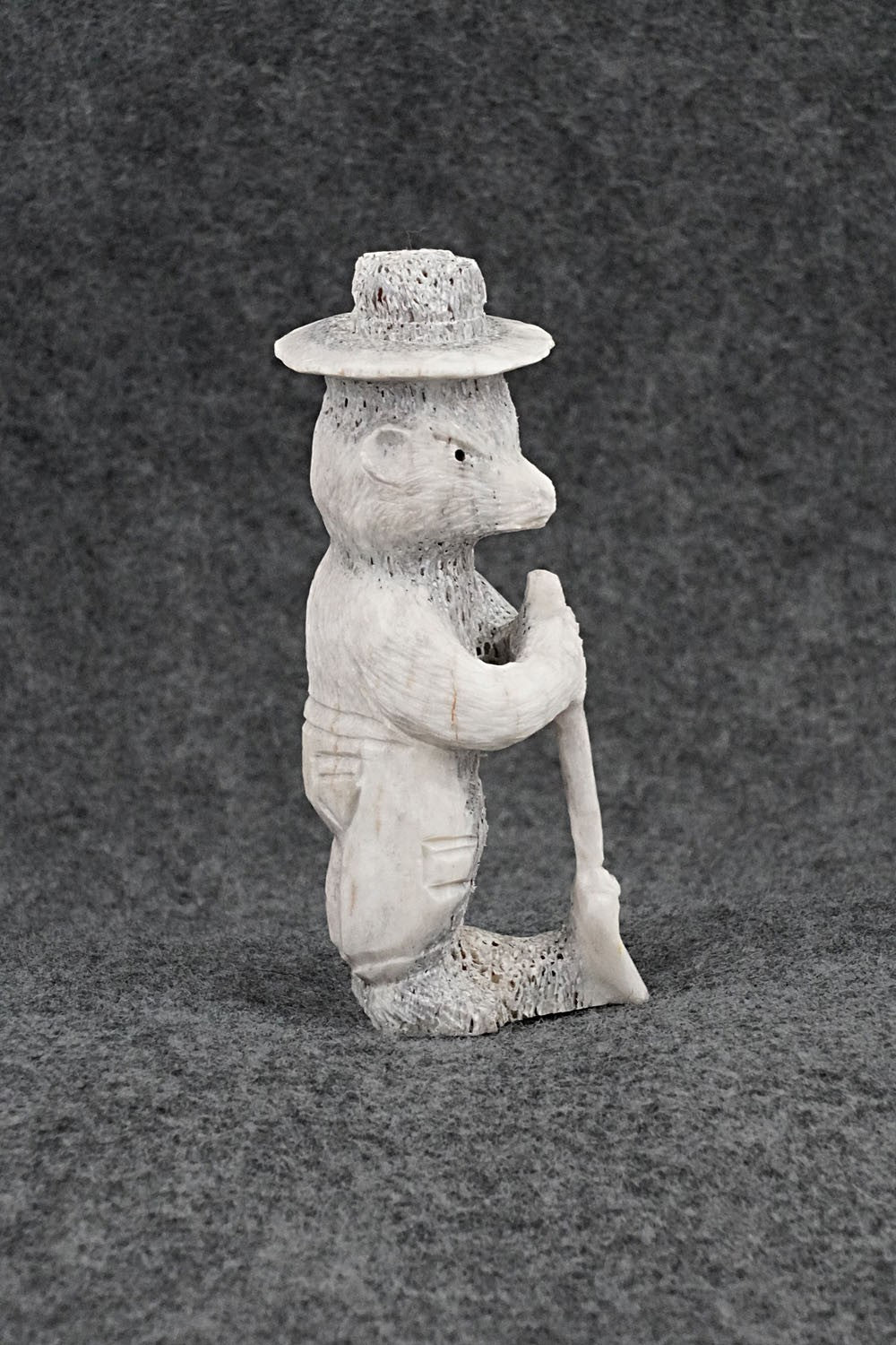 Smokey Bear Zuni Fetish Carving - Chris Peina