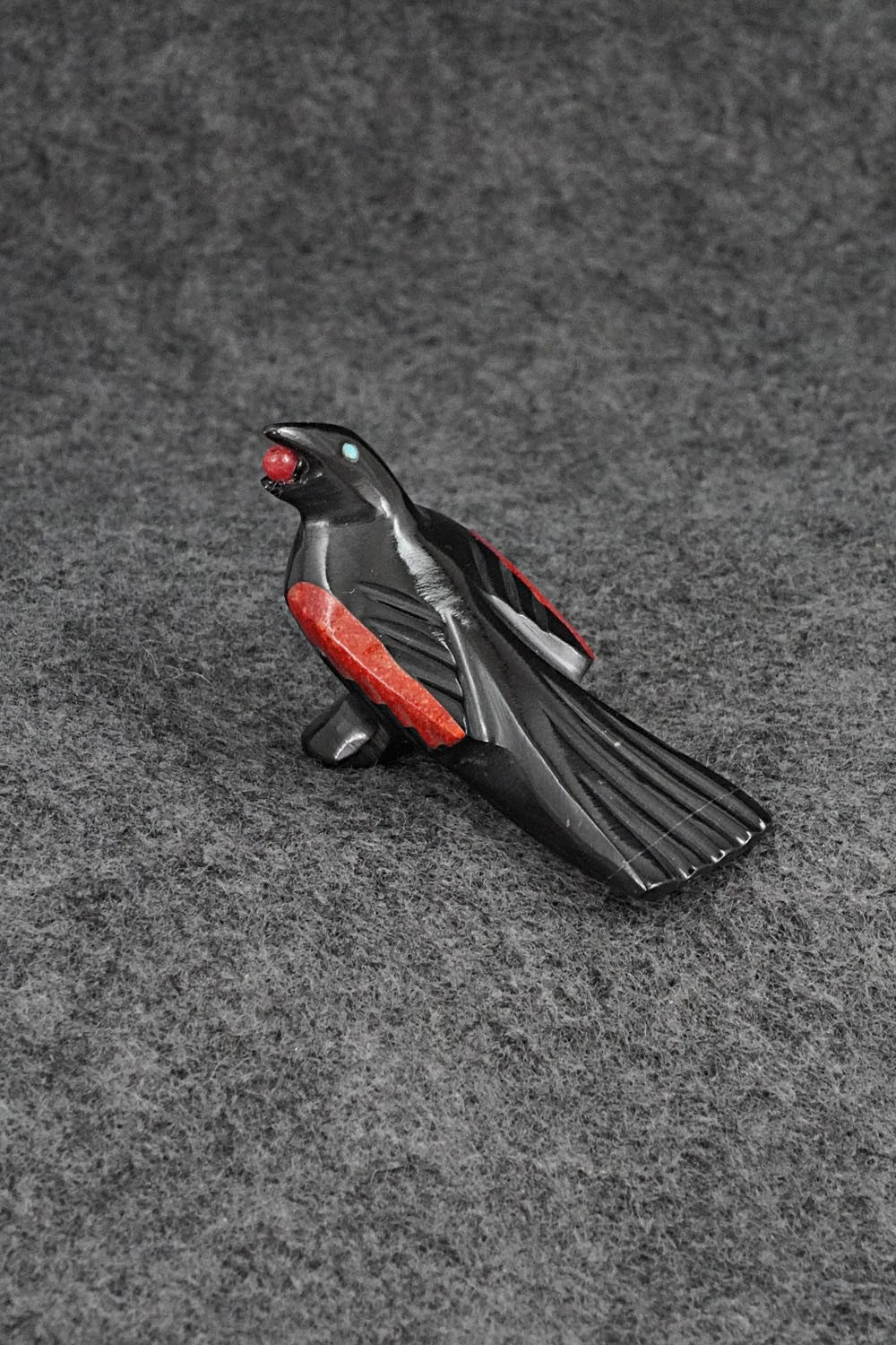 Crow Zuni Fetish Carving - Calvert Bowanie