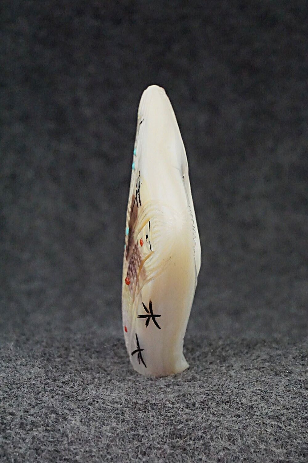Corn Maiden Zuni Fetish Carving - Sandra Quandelacy