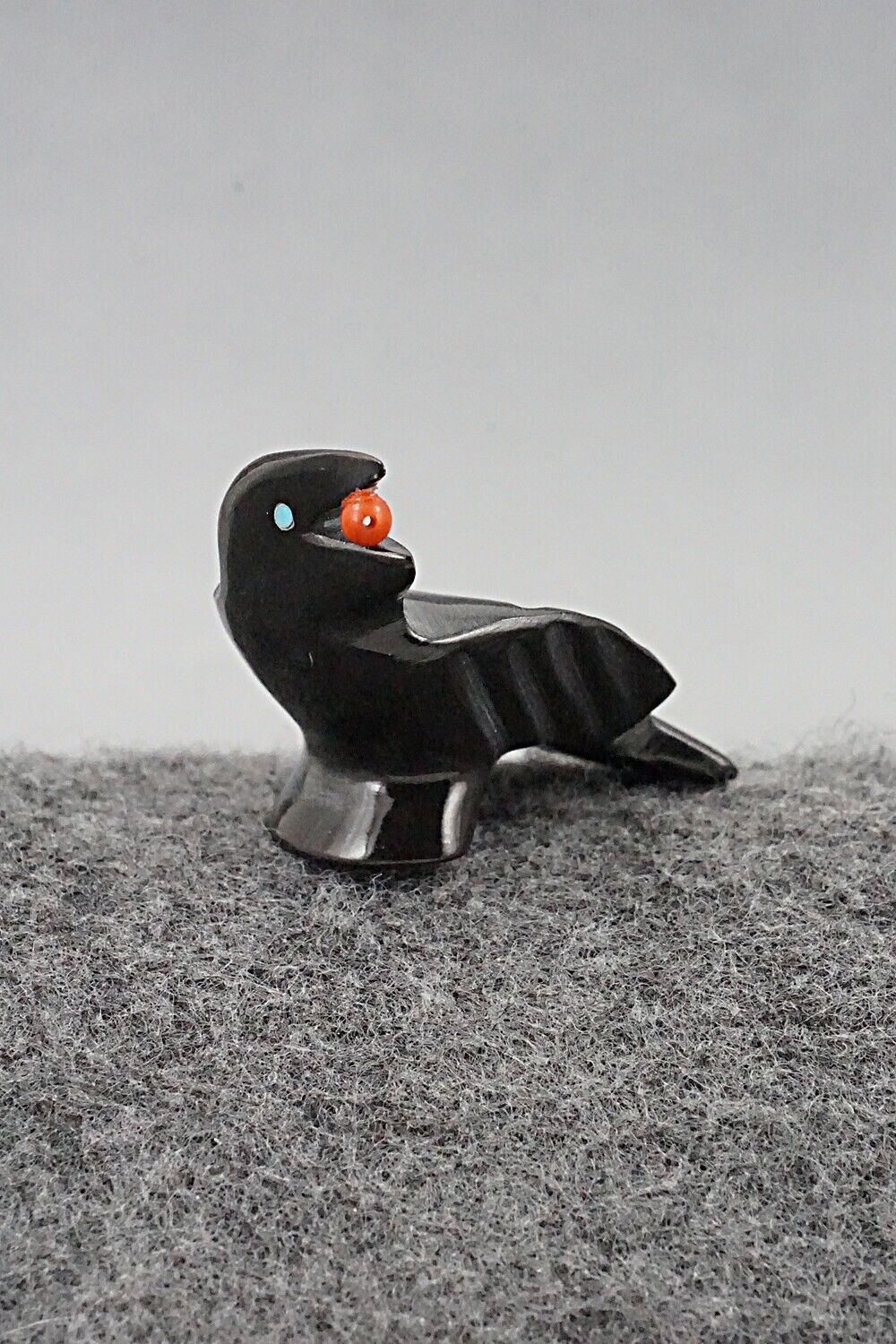 Crow Zuni Fetish Carving - Calvert Bowannie