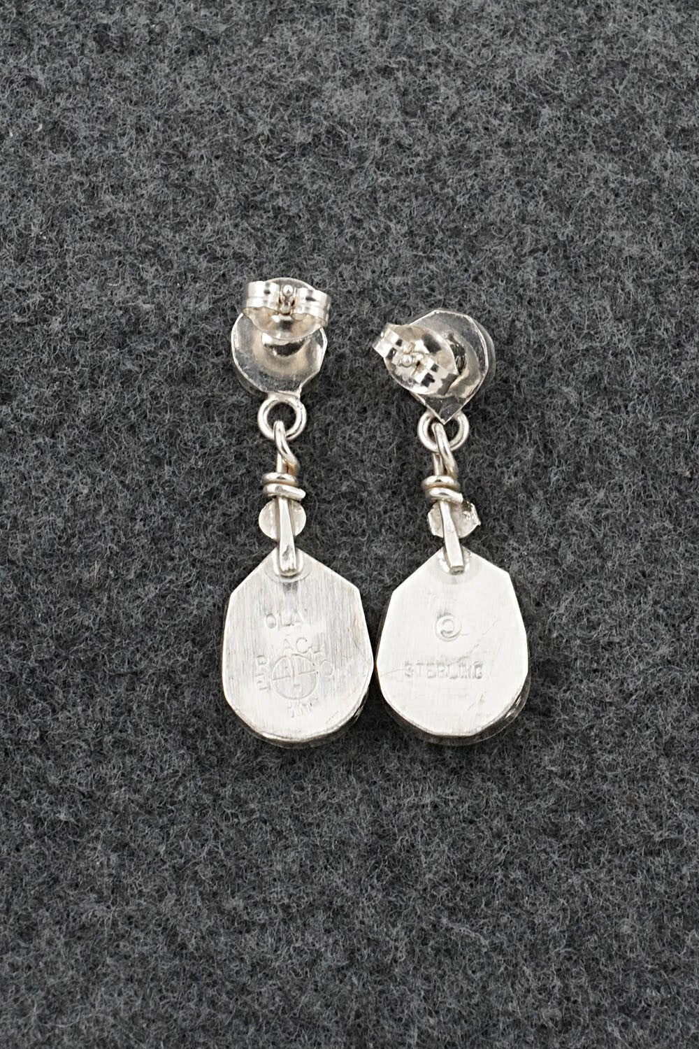 Multi-Stone Inlay & Sterling Silver Earrings - Ola Eriacho