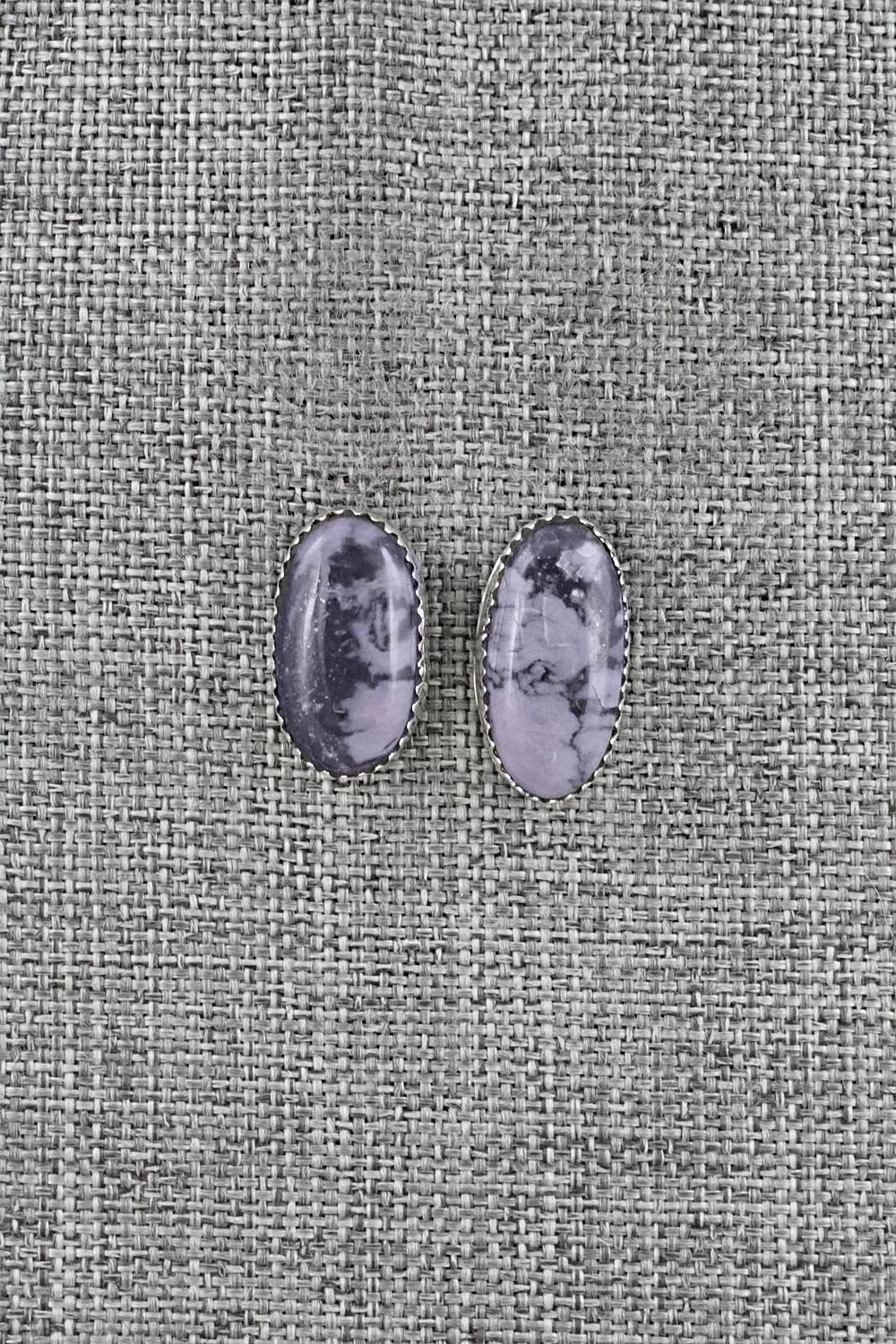 Morado & Sterling Silver Earrings - Murray Hannaweeka