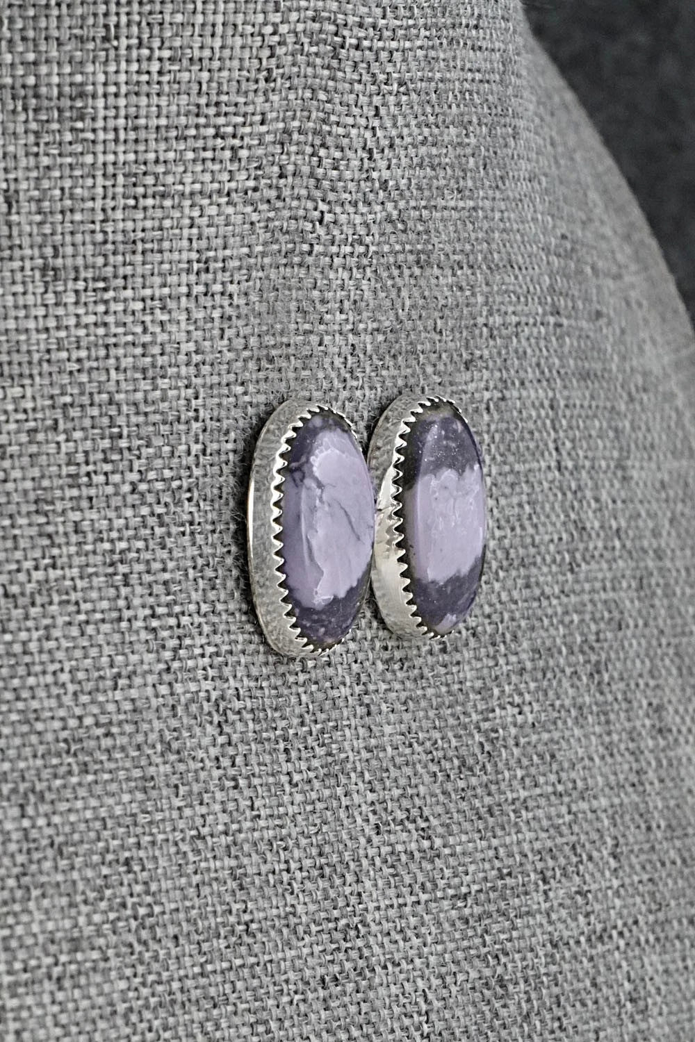 Morado & Sterling Silver Earrings - Murray Hannaweeka