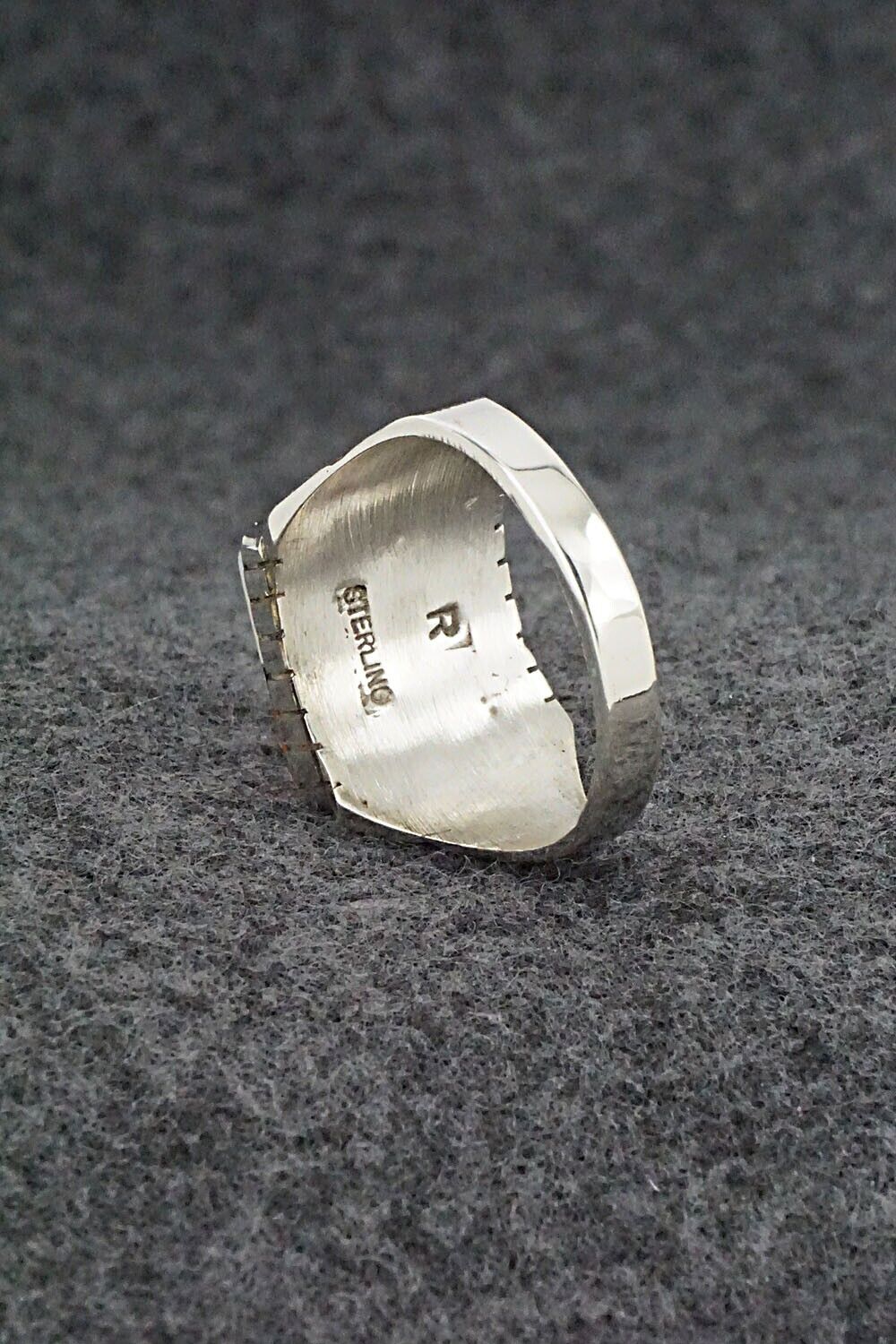 Multi-Stone & Sterling Silver Ring - Trevor Jack - Size 13
