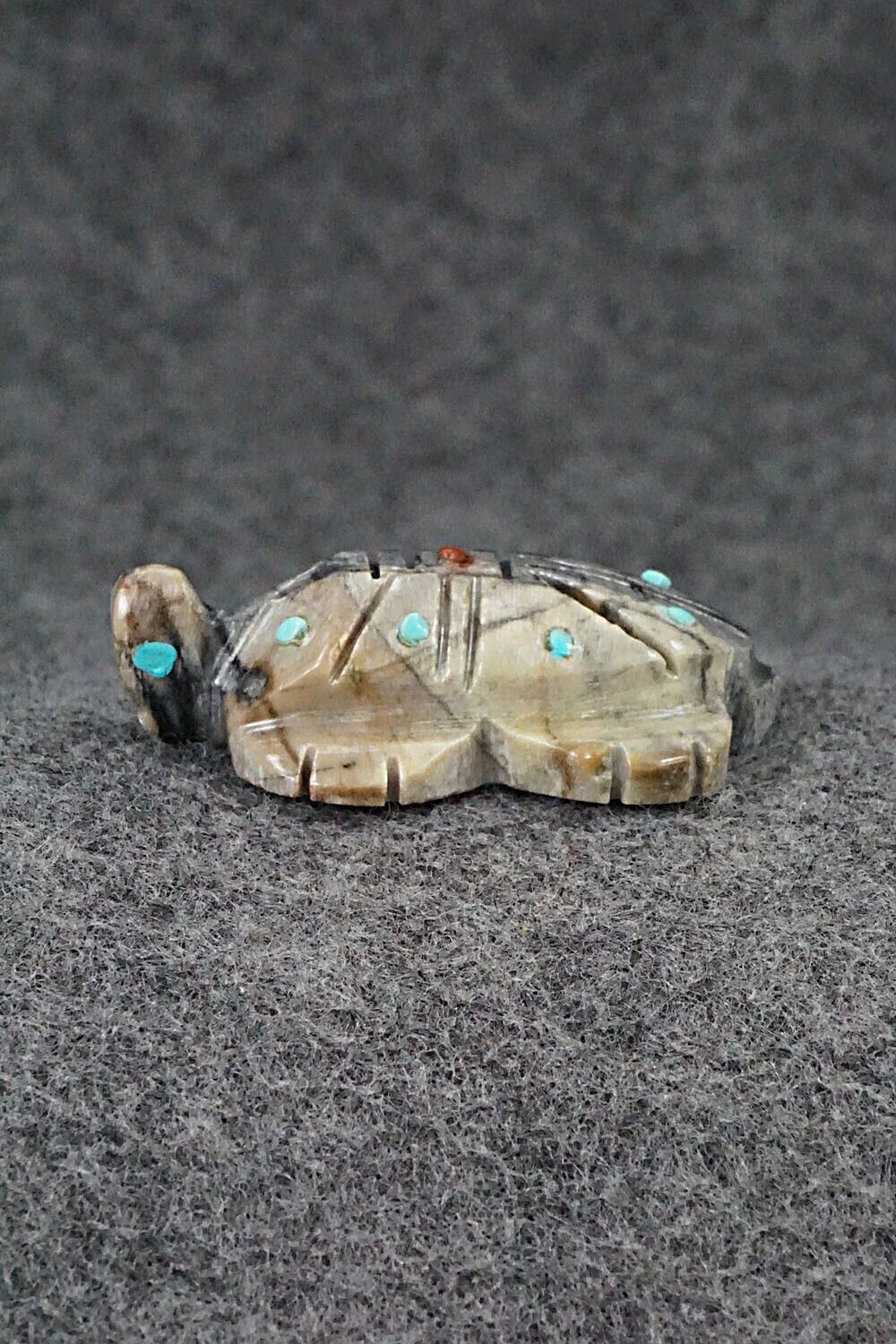 Turtle Zuni Fetish Carving - Carl Etsate