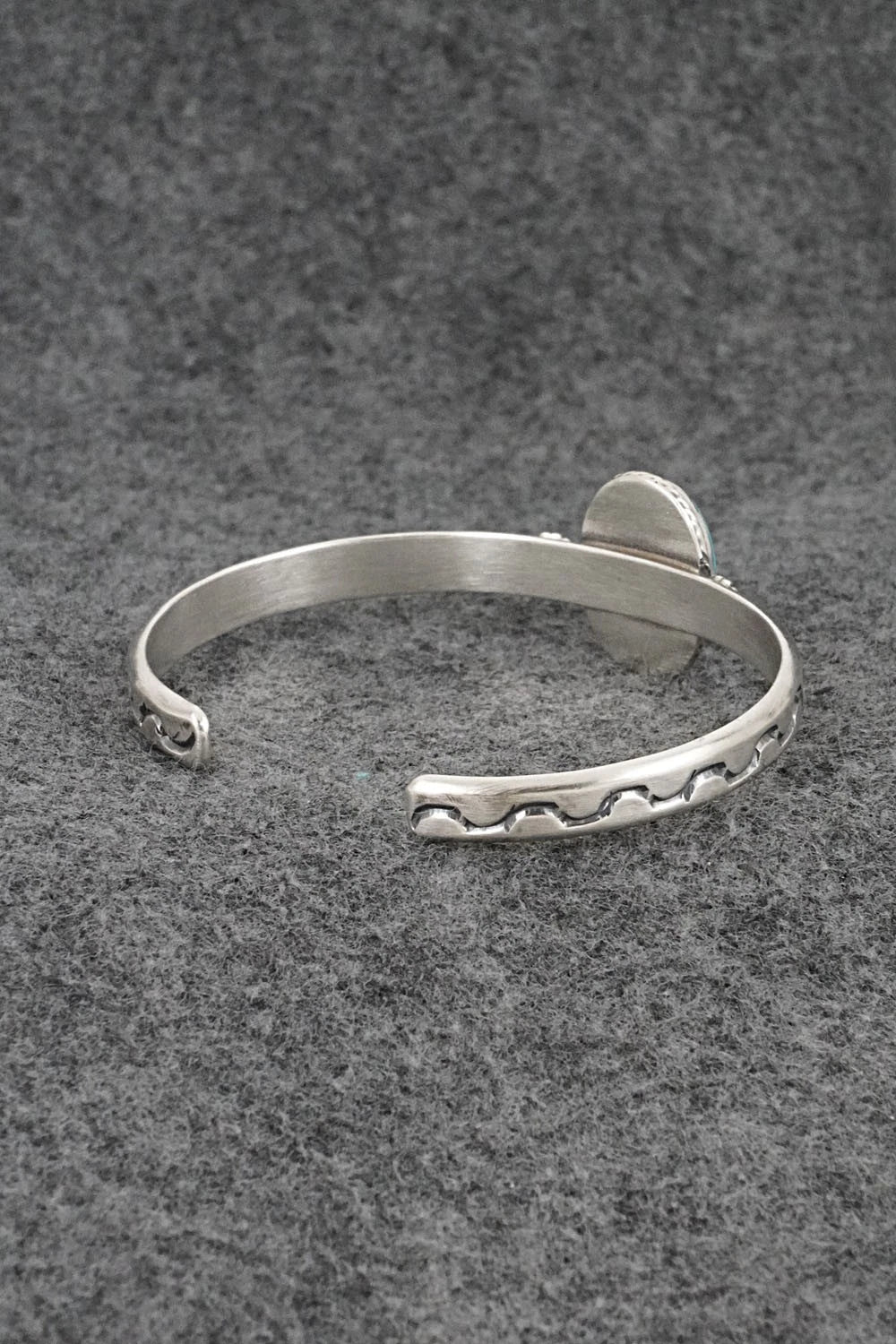 Turquoise & Sterling Silver Bracelet - Samuel Yellowhair