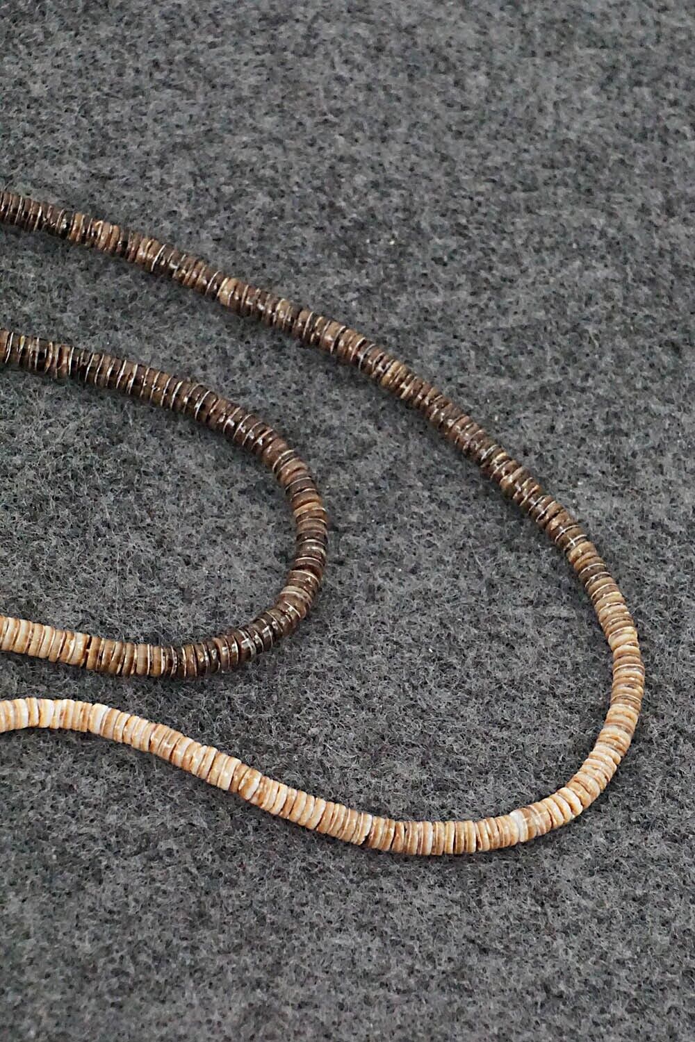 Shell Beaded Necklace 24"- Ramona Bird