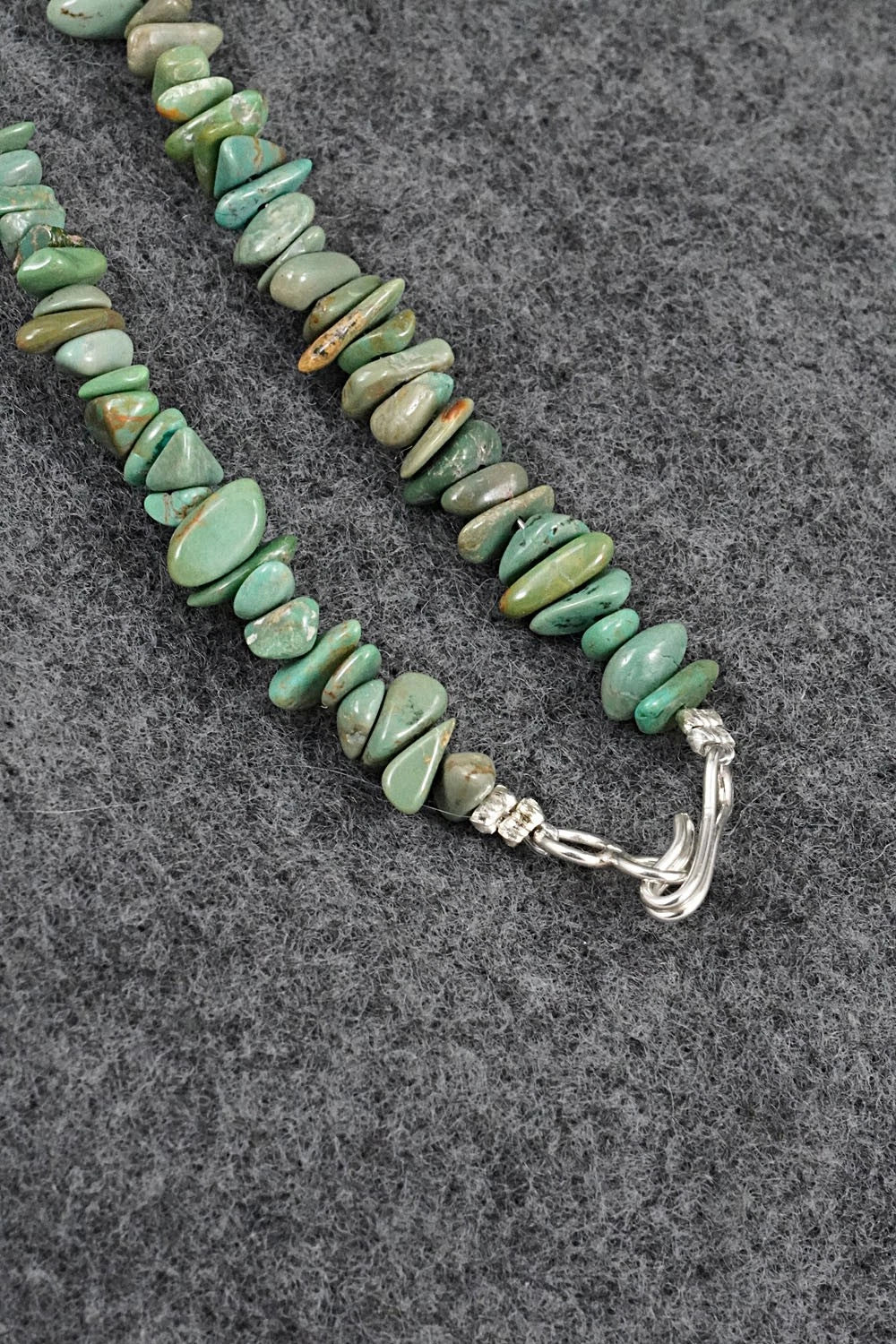 Turquoise & Sterling Silver Necklace - Sharon McCarthy