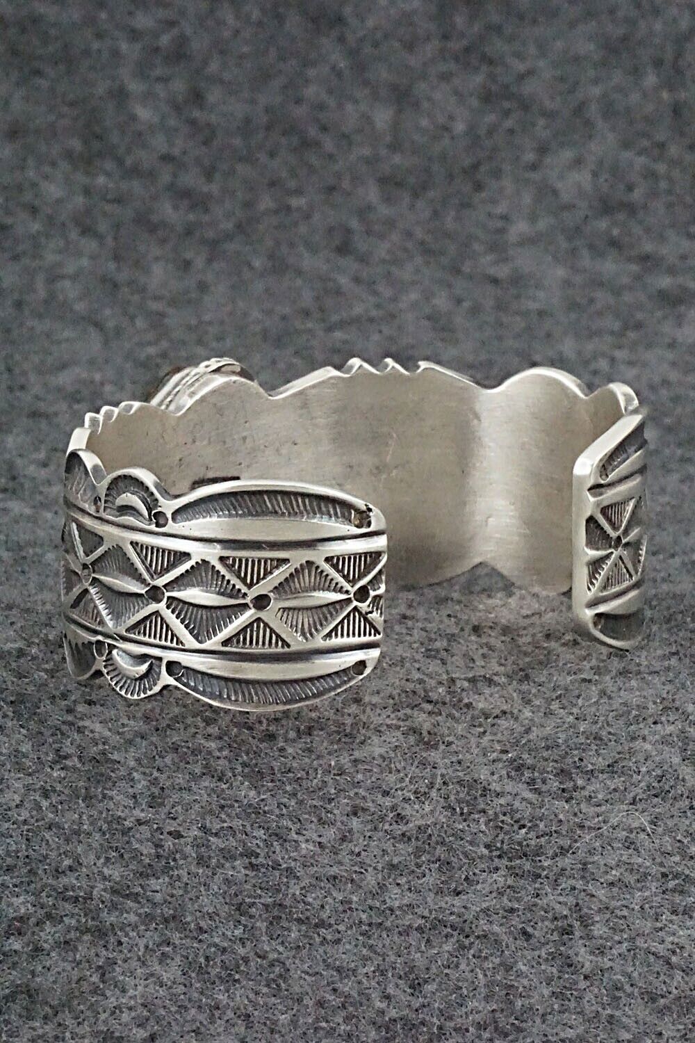 Turquoise & Sterling Silver Bracelet - Leonard Maloney