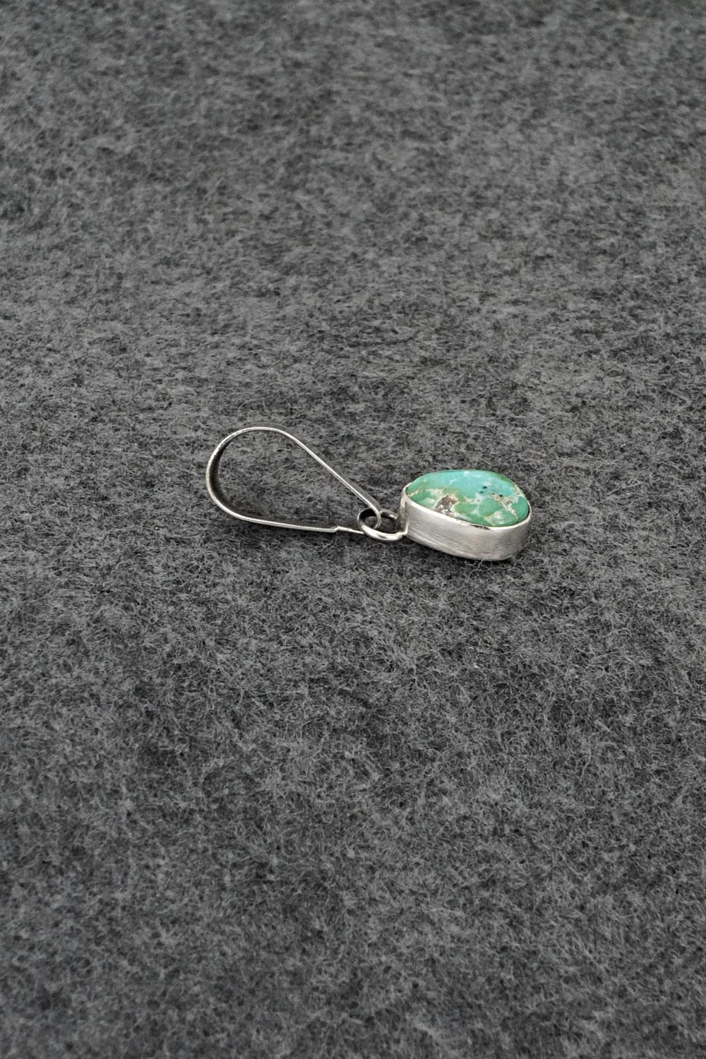 Turquoise & Sterling Silver Pendant - Rosemary Saunders
