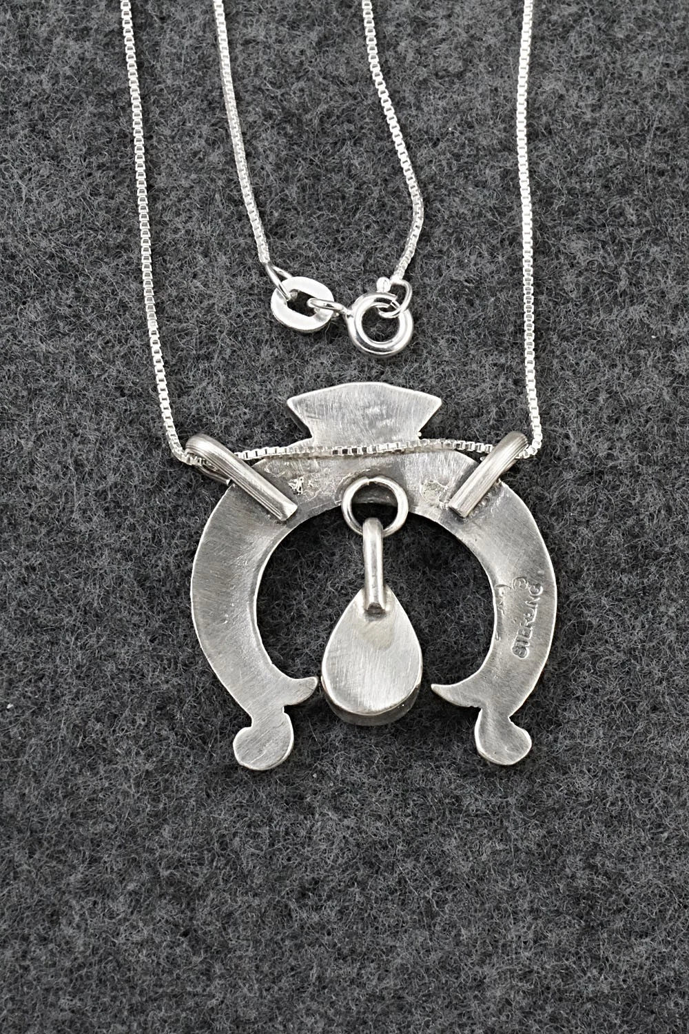 Turquoise & Sterling Silver Necklace - Gary Shorty