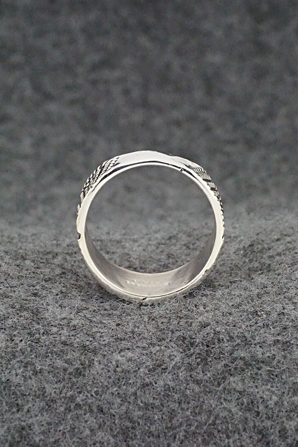 Sterling Silver Ring - Elgin Tom - Size 9.5