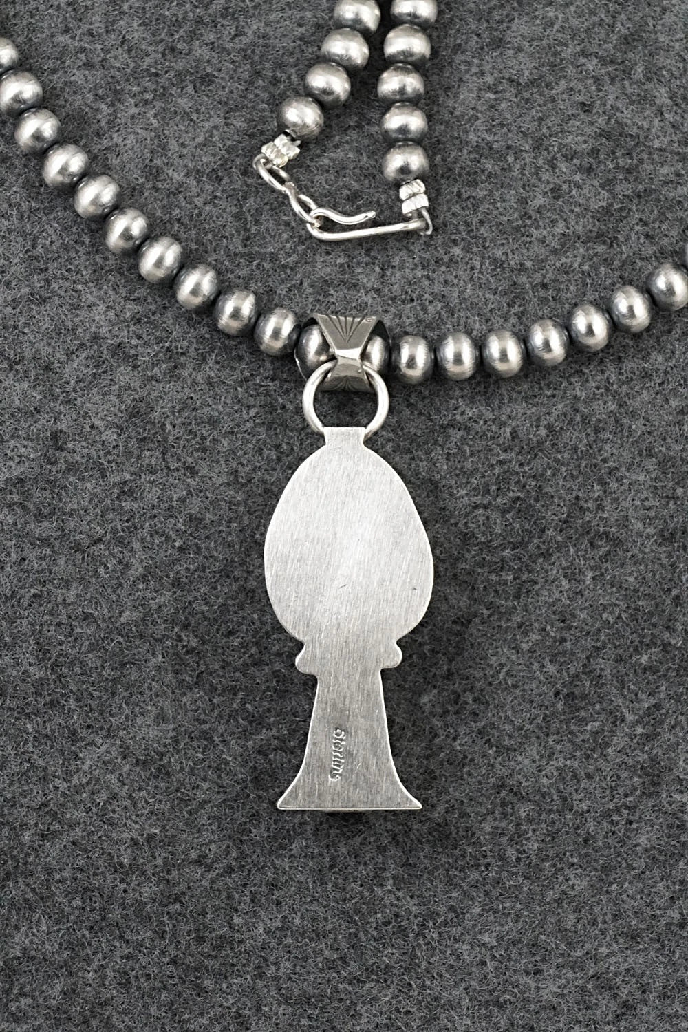 Turquoise & Sterling Silver Necklace - Sharon McCarthy