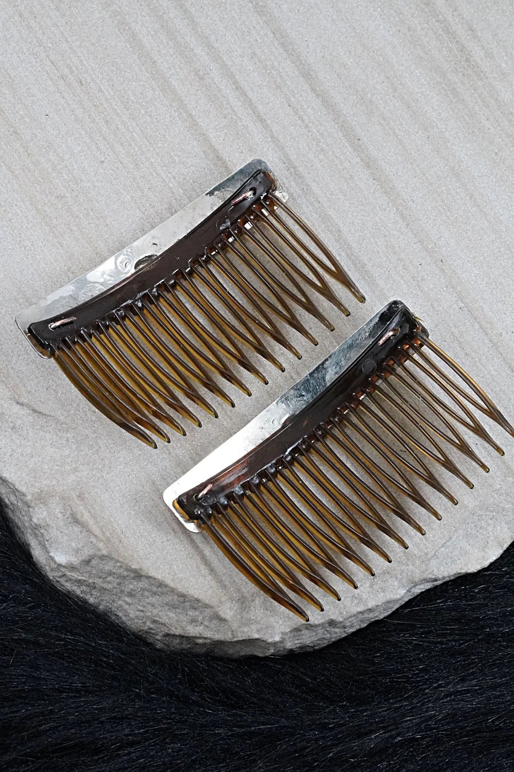 Sterling Silver Hair Combs - Bertha Begay