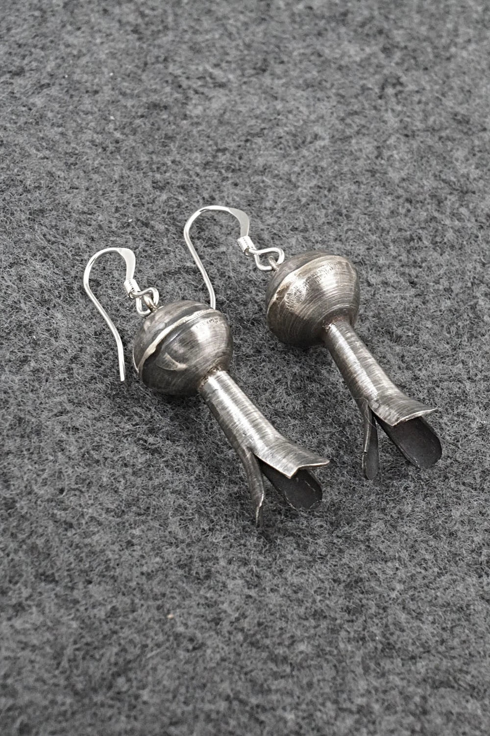 Sterling Silver Blossom Earrings - Emily Tsosie