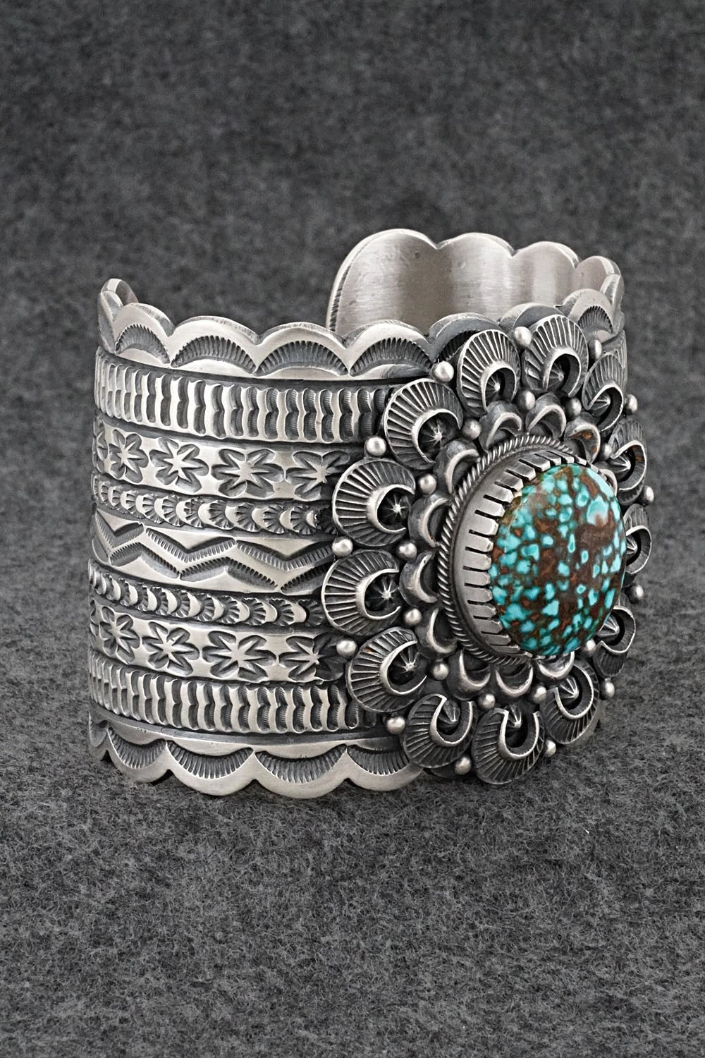 Turquoise & Sterling Silver Bracelet - Randy Boyd