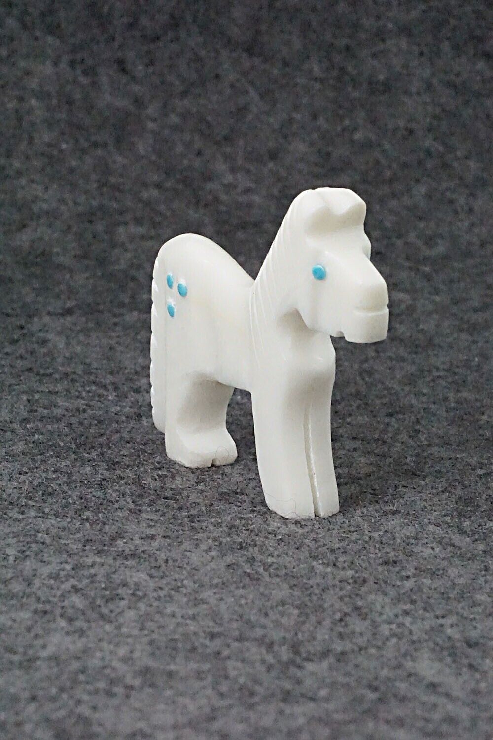 Horse Zuni Fetish Carving - Todd Etsate