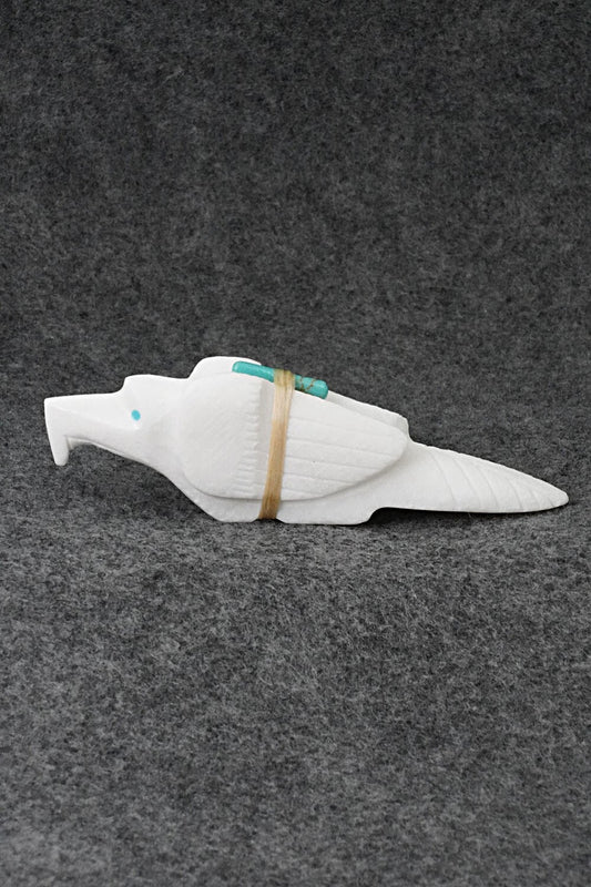 Eagle Zuni Fetish Carving - Herbert Halate