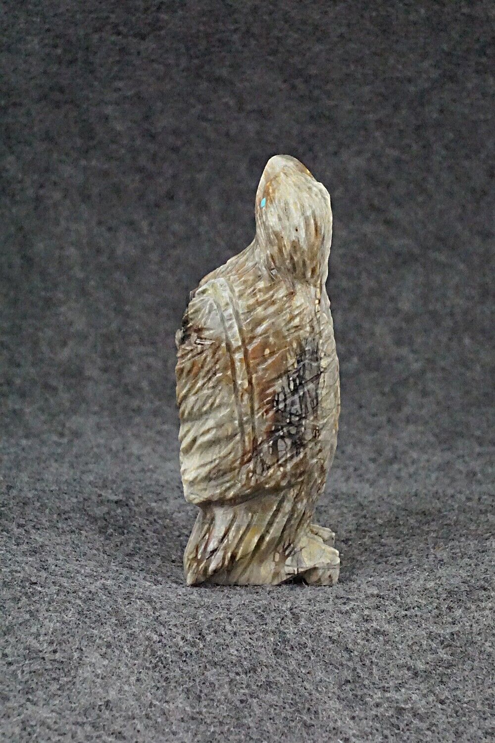 Eagle Zuni Fetish Carving - Tony Mackel