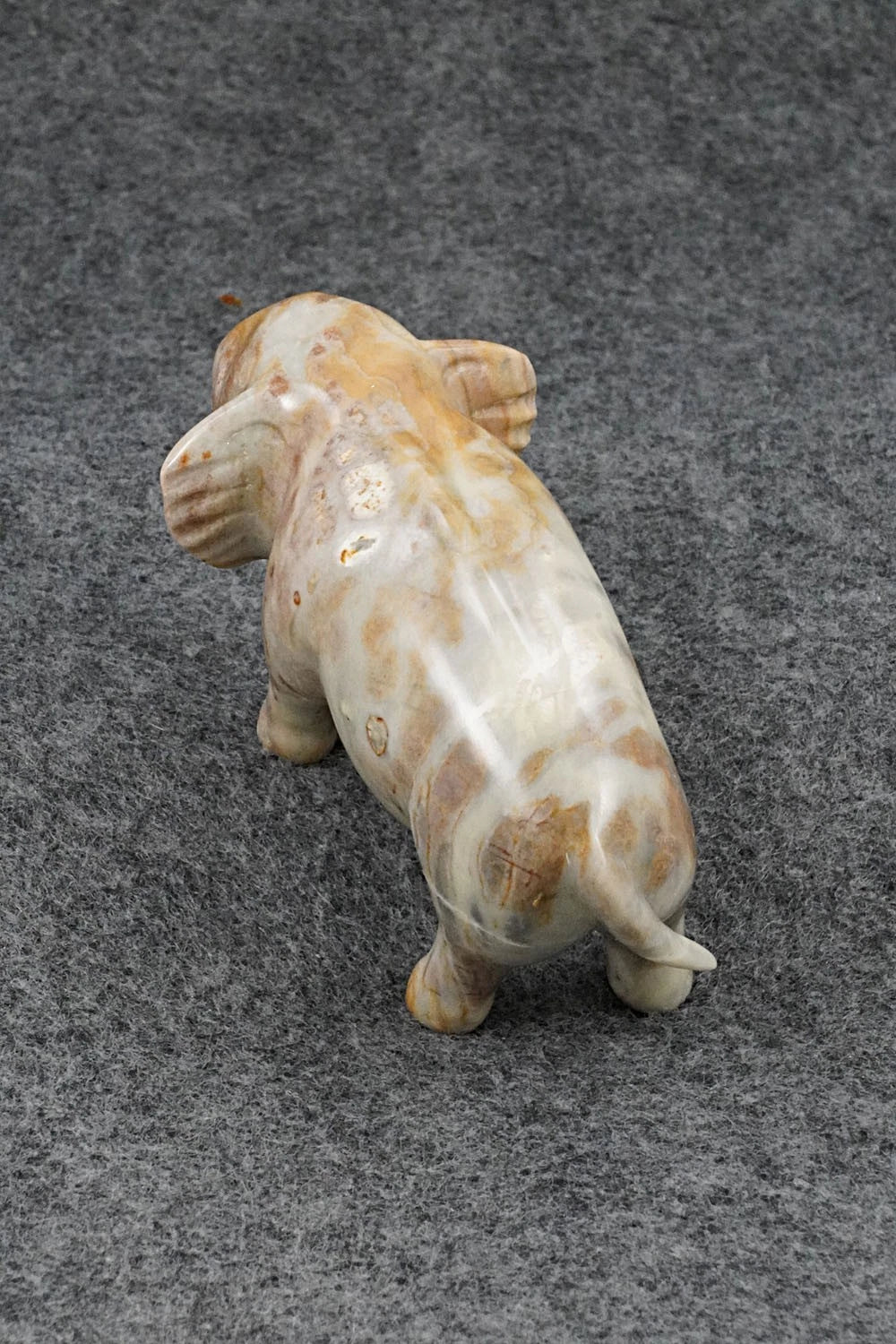 Elephant Zuni Fetish Carving - Clayton Panteah
