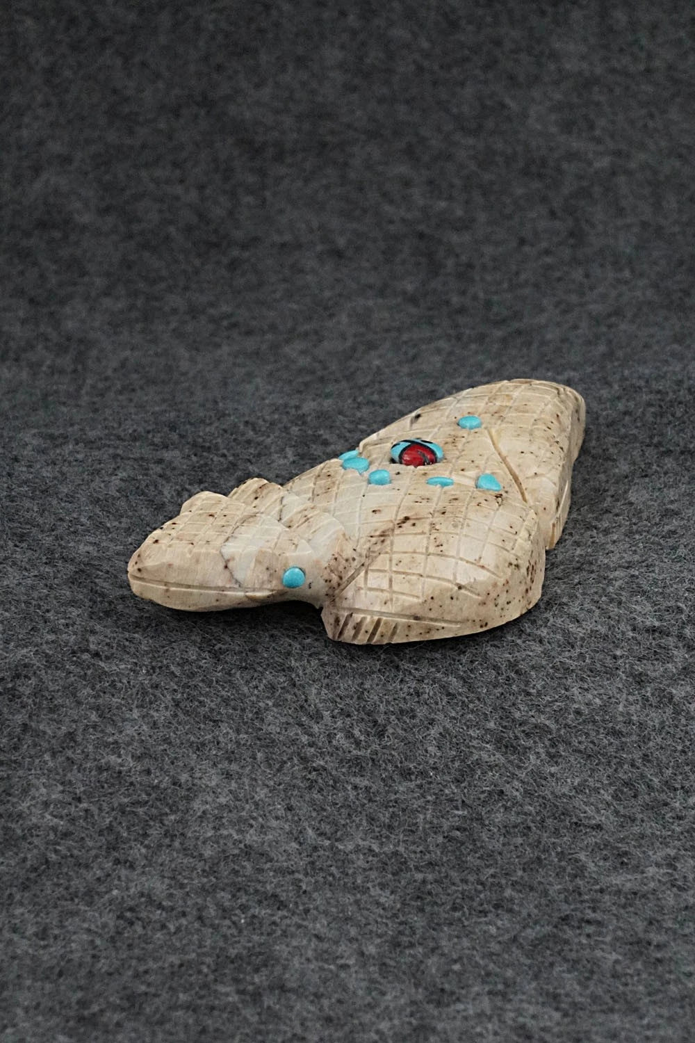 Horned Toad Zuni Fetish Carving - Danette Laate