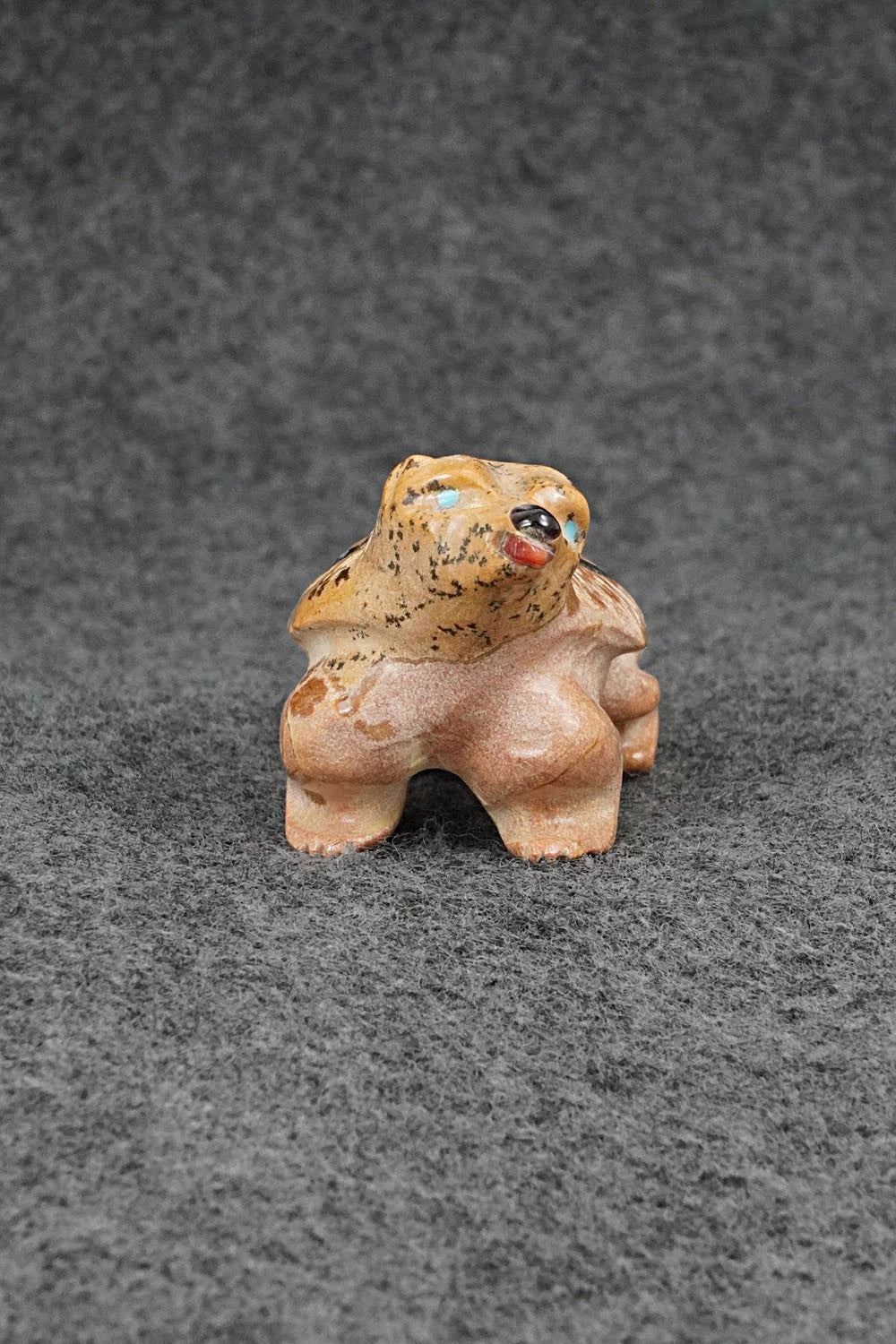 Badger Zuni Fetish Carving - Freddie Leekya